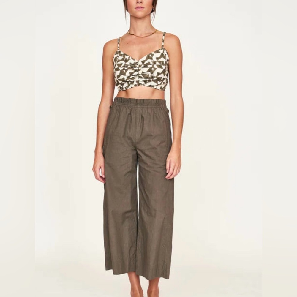 Mirth Vancouver Cropped Pants‎ In Branch NWT Size M
